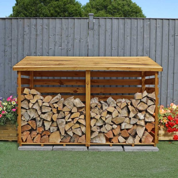 Firewood Storage: Get Ready for Winter - elbec garden buildings