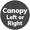 NEW - Canopy right or left