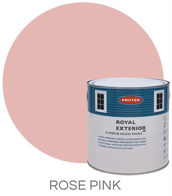 pink wood paint outdoor