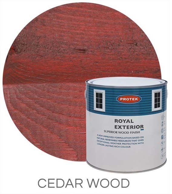 Red wood deals paint