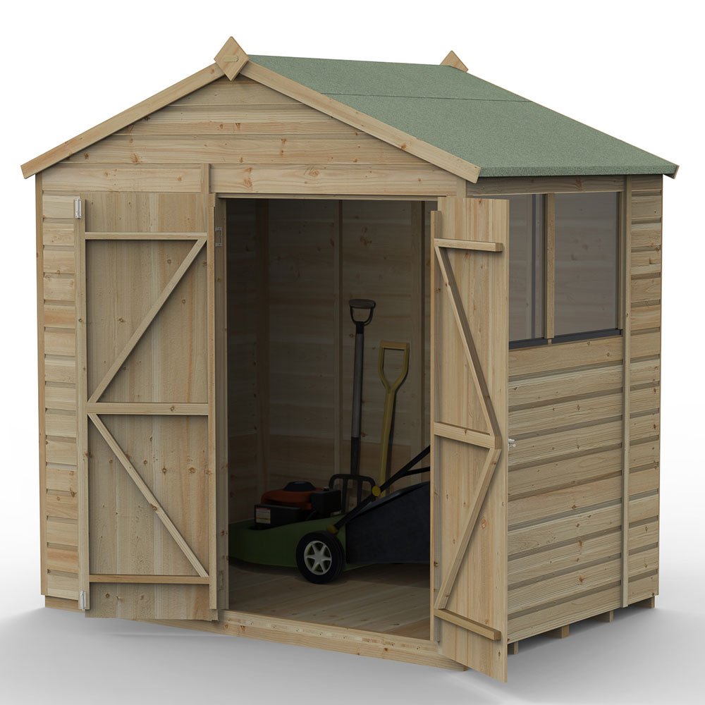 Forest Beckwood 7x5 Apex Shed - elbec garden buildings