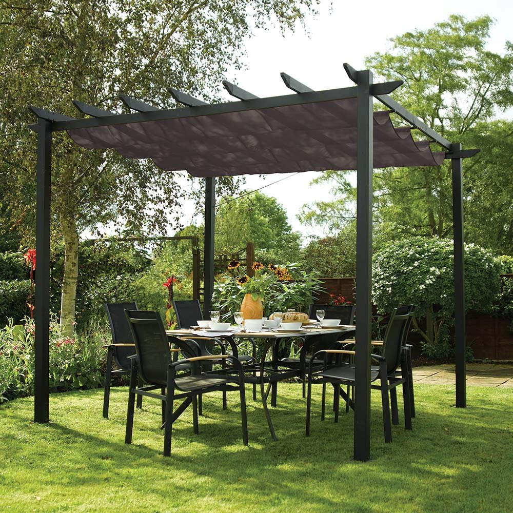 Rowlinson Metal Pergola