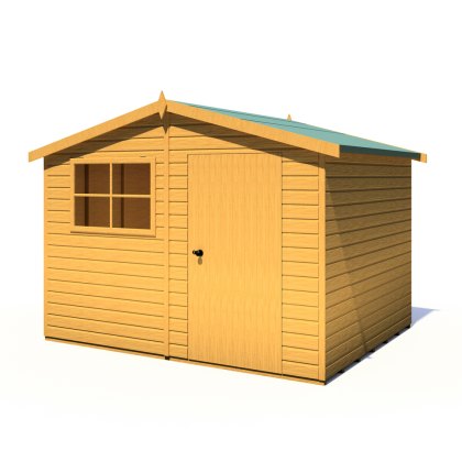 10 x 8 (2.99m x 2.39m) Shire Wroxham Professional Shed