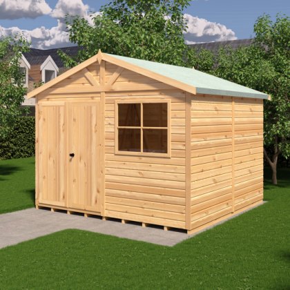 10 x 10 (3.16m x 3.02m) Shire Mammoth Professional Apex Shed 10 x 10 (3.16m x 3.02m) Shire Mammoth Professional Apex Shed