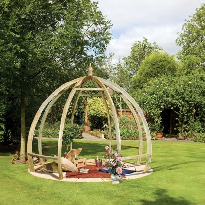 3.4m x 3.4m The Grange Apollo Garden Pergola