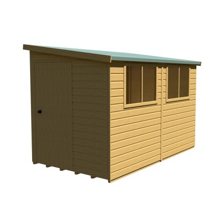 10 x 6 (2.99m x 1.79m) Shire Norfolk Professional Pent Shed