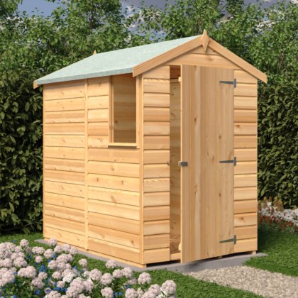 6 x 4 (1.83m x 1.20m) Shire Shetland Shiplap Shed