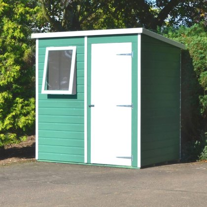 4 x 6 (1.19m x 1.79m) Shire Shiplap Pent Shed 4 x 6 (1.19m x 1.79m) Shire Shiplap Pent Shed