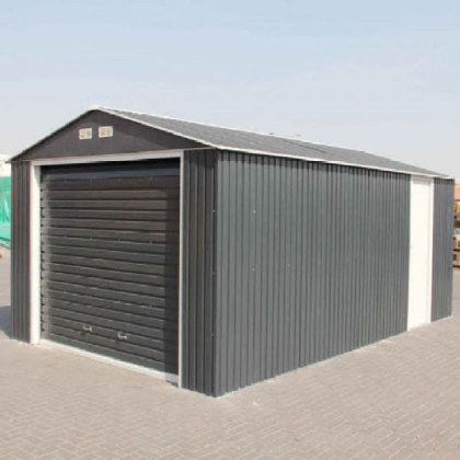 12 x 32 (3.62m x 9.55m) Sapphire Olympian Metal Garage (Anthracite)