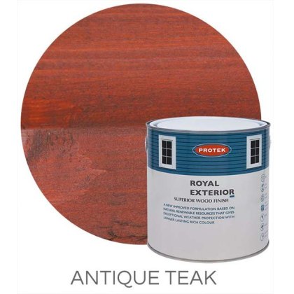 Protek Royal Exterior Paint 5 Litres - Antique Teak