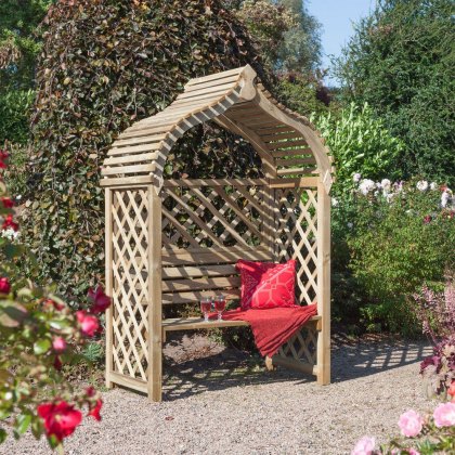 Rowlinson Jaipur Garden Arbour - Pressure Treated