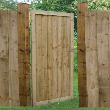 6ft High (1800mm) Forest Pressure Treated Featheredge Gate