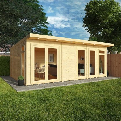 6.00m x 4.00m Mercia Insulated Garden Room