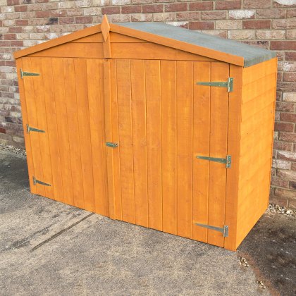 7 x 3 (2.15m x 0.90m) Shire Overlap Apex Bike Shed