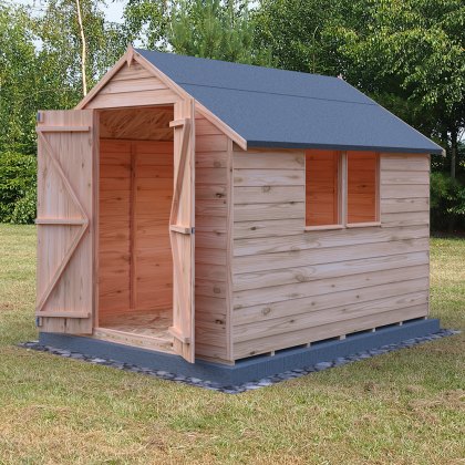 8 x 6 Shire Value Overlap Shed - Double Doors