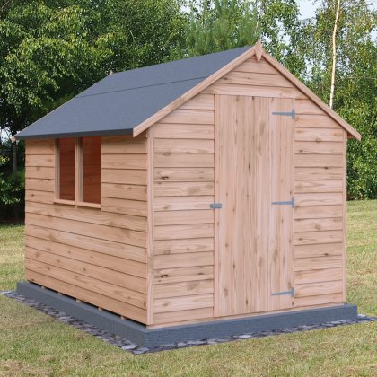 8 x 6 Shire Value Overlap Shed