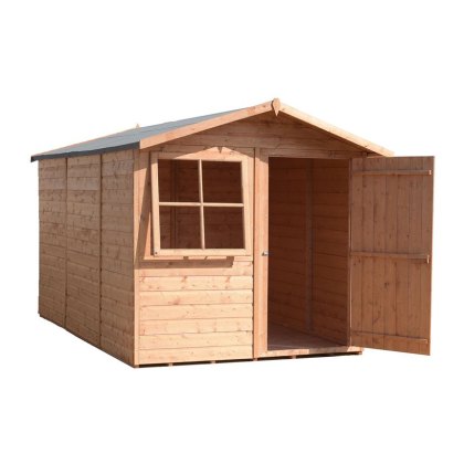 10 x 7 (3.41m x 2.16m) Shire Barraca Shiplap Shed