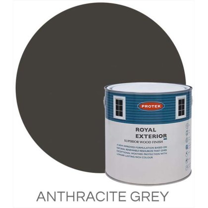 Protek Royal Exterior Paint 2.5 Litres - Anthracite Grey