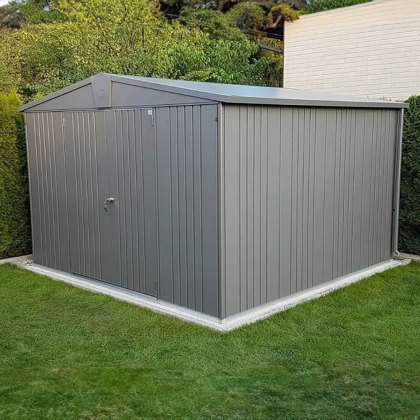 10 x 10 (3.16m x 3.0m) Biohort Europa 7 Metal Shed