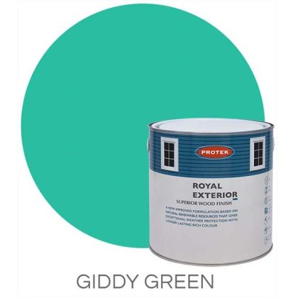 Protek Royal Exterior Paint 1 Litre - Giddy Green