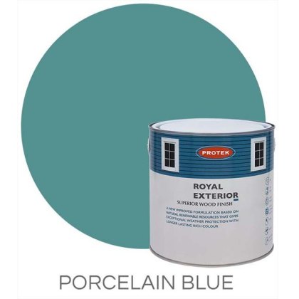 Protek Royal Exterior Paint 1 Litre - Porcelain Blue