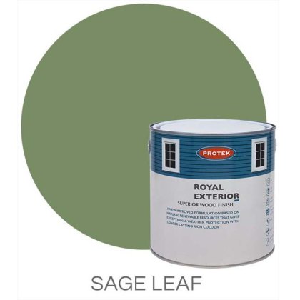 Protek Royal Exterior Paint 1 Litre - Sage Leaf