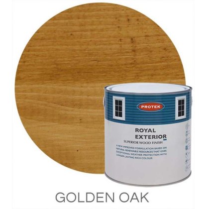 Protek Royal Exterior Paint 2.5 Litres - Golden Oak