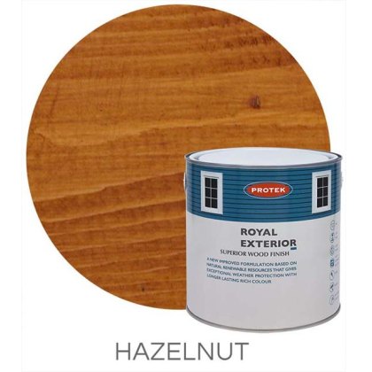 Protek Royal Exterior Paint 2.5 Litres - Hazelnut