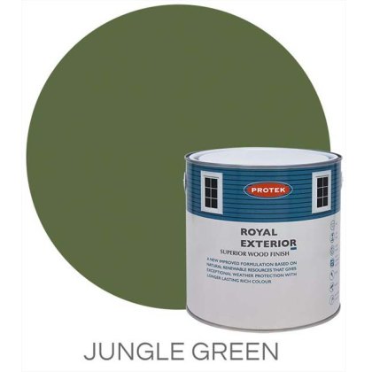 Protek Royal Exterior Paint 2.5 Litres - Jungle Green