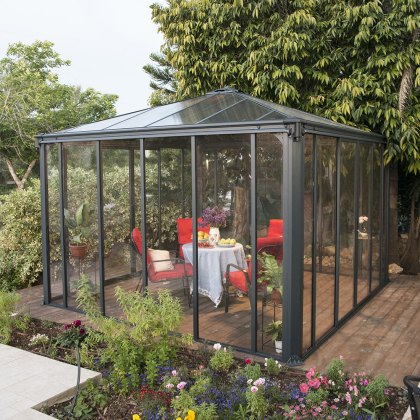 12 x 12 Palram Canopia Ledro 3600 Enclosed Garden Gazebo (3.60m x 3.60m)