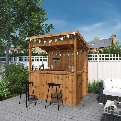 6 x 4 (1.97m x 1.41m) Mercia Garden Bar - Pressure Treated