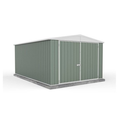 10 x 15 (3.00m x 4.48m) Mercia Absco Utility Workshop in Pale Eucalyptus