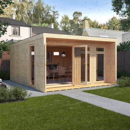 The Mercia Creswell Premium Insulated Garden Room 4m x 4m The Mercia Creswell Premium Insulated Garden Room 4m x 4m