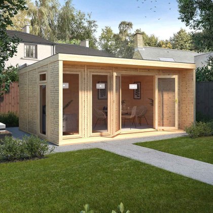The Mercia Creswell Premium Insulated Garden Room 5m x 3m The Mercia Creswell Premium Insulated Garden Room 5m x 3m