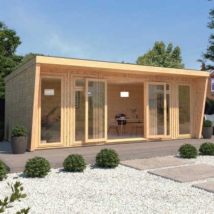 The Mercia Harlow Premium Insulated Garden Room 6m x 3m The Mercia Harlow Premium Insulated Garden Room 6m x 3m