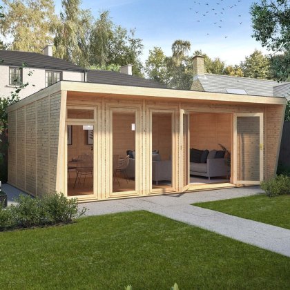The Mercia Harlow Premium Insulated Garden Room 6m x 4m The Mercia Harlow Premium Insulated Garden Room 6m x 4m