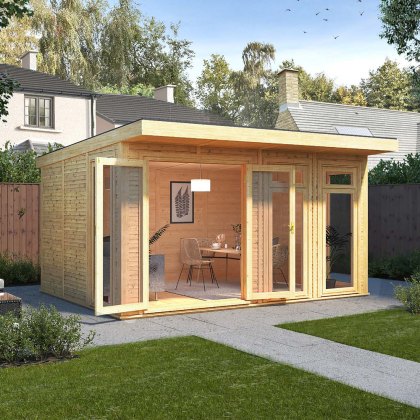 The Mercia Edwinstowe Insulated Garden Room 4m x 3m The Mercia Edwinstowe Insulated Garden Room 4m x 3m
