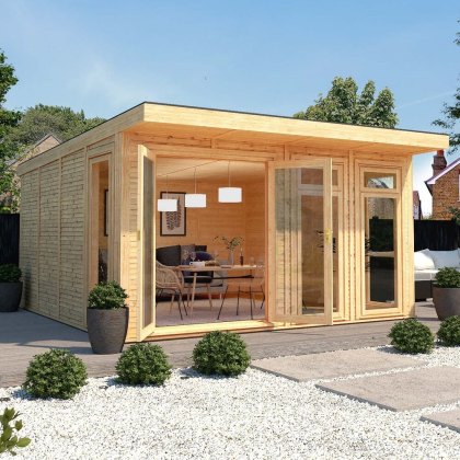 The Mercia Edwinstowe Insulated Garden Room 4m x 4m The Mercia Edwinstowe Insulated Garden Room 4m x 4m