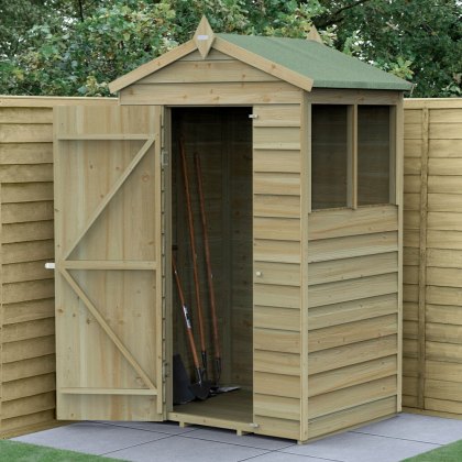 4 x 3 Forest 4Life Overlap Apex Wooden Shed