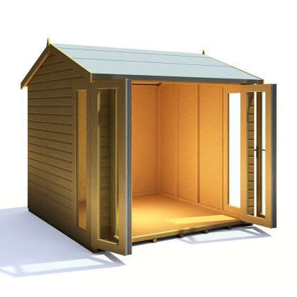 8 x 8 (2.39m x 2.39m) Shire Gold Blenheim Summerhouse