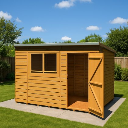 10 x 6 Shire Overlap Pent Shed 10 x 6 Shire Overlap Pent Shed