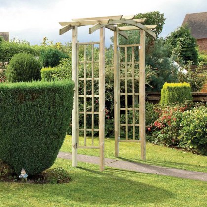 Grange Bow Top Garden Arch