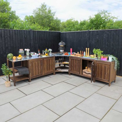 8 x 8 Mercia Ultimate Trent Outdoor Kitchen