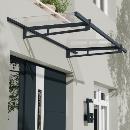 Palram Canopia Bremen 2050 Door Canopy Grey 7x3