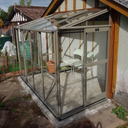 Elite Windsor 4 x 8 Lean to Greenhouse