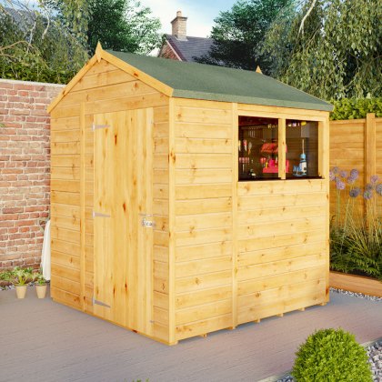 Mercia Woodsman Shiplap Apex 6 x 6 Shed