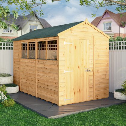 Mercia Woodsman Shiplap Apex 10 x 6 Shed