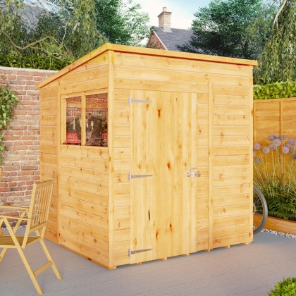 Mercia Woodsman Shiplap Pent 6 x 6 Shed