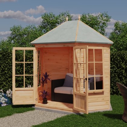 8 x 6 Shire Windermere Summerhouse