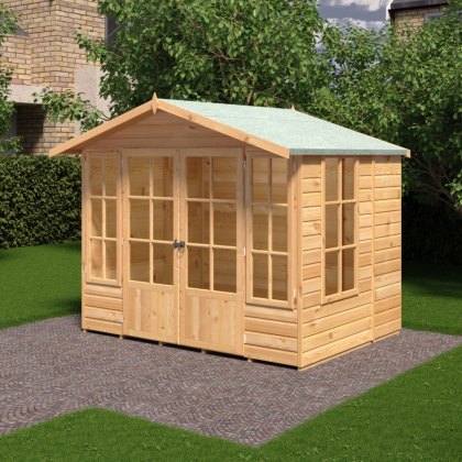 8 x 6 Shire Delmora Summerhouse 8 x 6 Shire Delmora Summerhouse